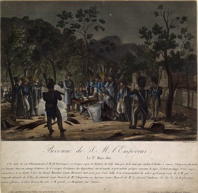 The Return of Napoleon from Elba. Napoleon