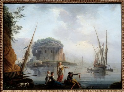 Marine by Charles Francois Lacroix de Marseille