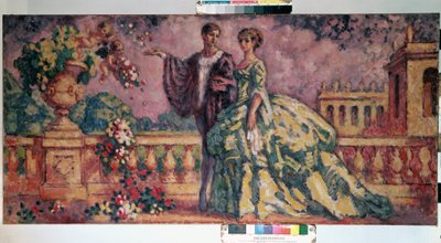 The Walk by Charles Francois Prosper Guerin