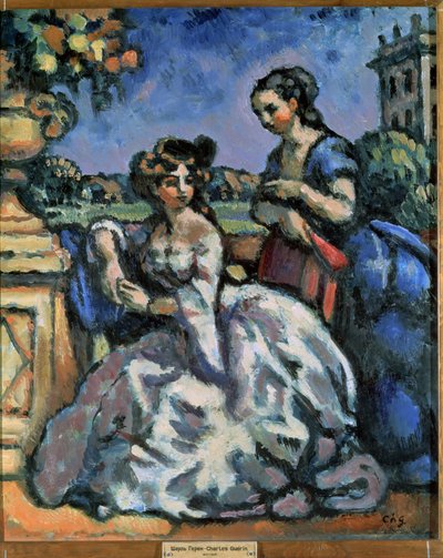 The Terrace by Charles Francois Prosper Guerin