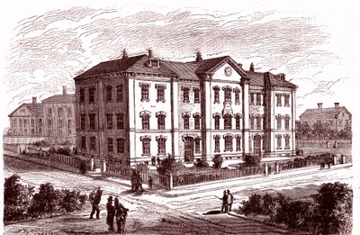 Prescott School in Boston by Charles Francois Sellier