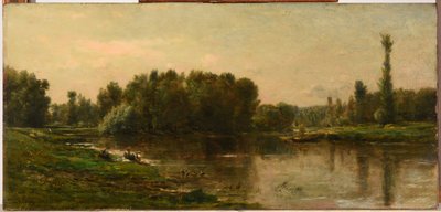 The Banks of the Oise by Charles Francois Daubigny