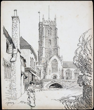 Priory Church of St George, Dunster, Somerset by Charles George Harper
