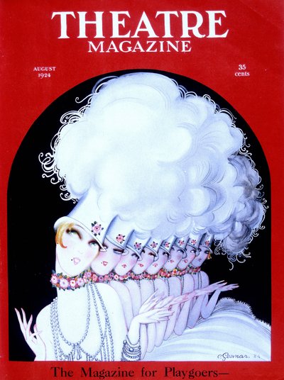Cabaret Dancers on the Cover of the American Magazine 