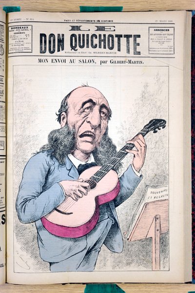 Cover of Le Don Quixote, number 614, Satirical in Colors by Charles Gilbert Martin