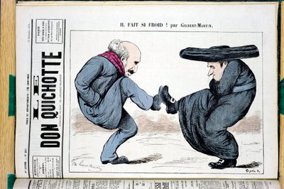 Cover of Le Don Quixote, number 287, Satirical in Colors by Charles Gilbert Martin