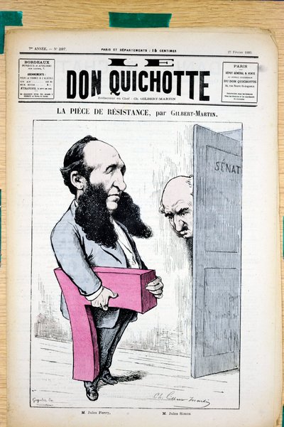 Cover of The Don Quixote, number 297, Satirical in Colors by Charles Gilbert Martin