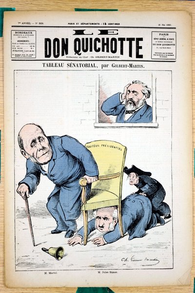 Cover of The Don Quixote, number 309, Satirical in Colors by Charles Gilbert Martin