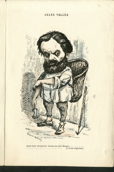 Illustration by Charles Gilbert-Martin (1839-1905) in Contemporary Grimaces by Charles Gilbert Martin