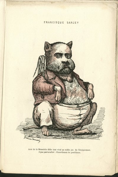 Illustration in Contemporary Grimaces by Charles Gilbert Martin