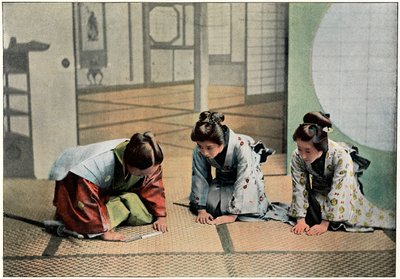 A Ceremony in Japan by Charles Gillot