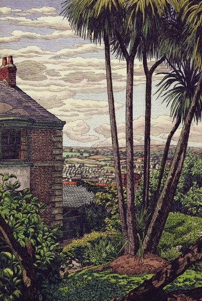 A Newlyn Garden by Charles Ginner