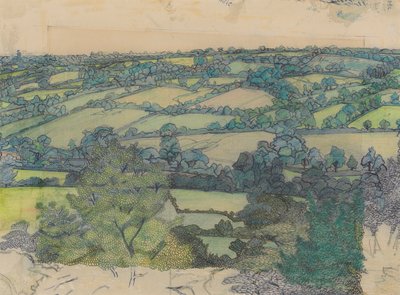 Applehayes, c.1912 by Charles Ginner