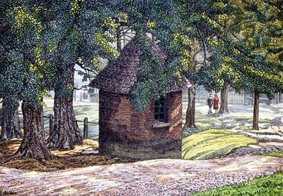 By the Ponds, Hampstead by Charles Ginner
