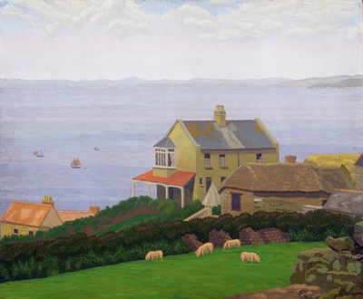 Landscape by Charles Ginner
