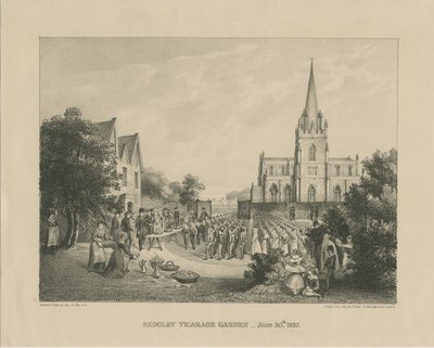 Sedgley - Vicarage Garden by Charles Girdlestone