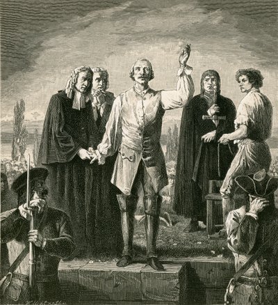 Execution of Major Davel by Charles Gleyre