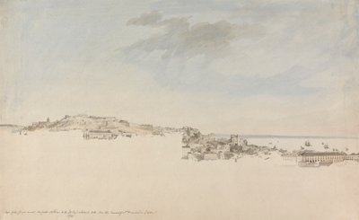 Lisbon from the Convent of St. Francis da Citadel by Charles Gore