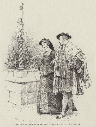 Henry VIII and Anne Boleyn in the King