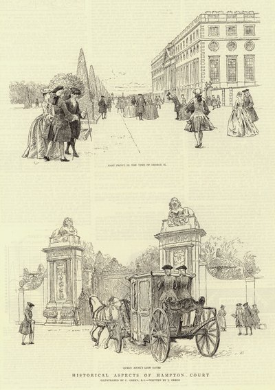 Historical Aspects of Hampton Court by Charles Green