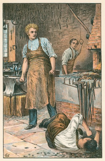 Scene from Great Expectations by Charles Dickens by Charles Green