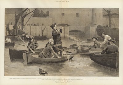 Washing the Lions by Charles Green