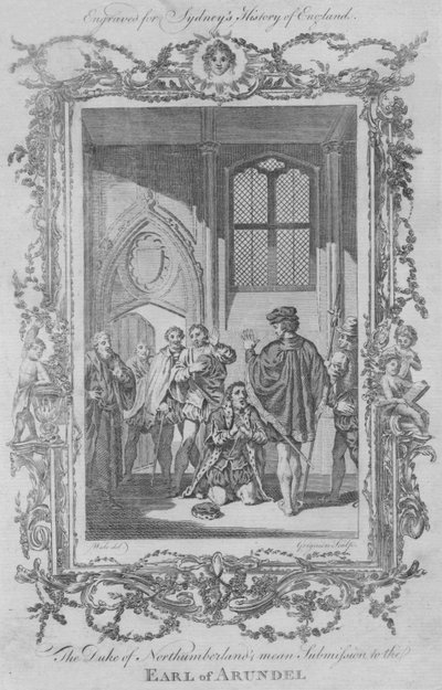 The Duke of Northumberland Mean Submission to the Earl of Arundel, 1773 by Charles Grignion