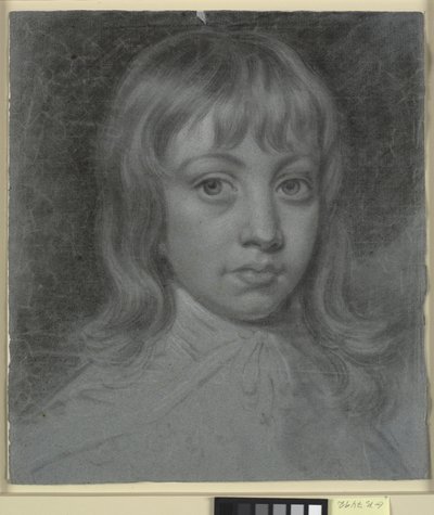 Portrait of Thomas Waller as a Child, Full Face to the Left by Charles Grignion d.Y.