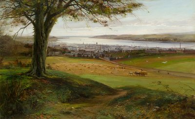 Dundee from Balgay by Charles Gustav Louis Phillips