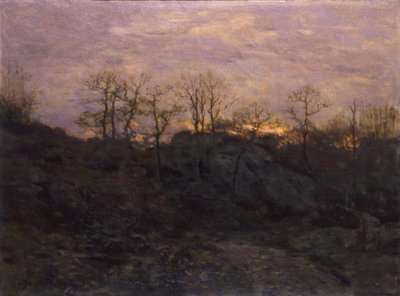 Edge of the Forest, Twilight, ca. 1890 by Charles H. Davis