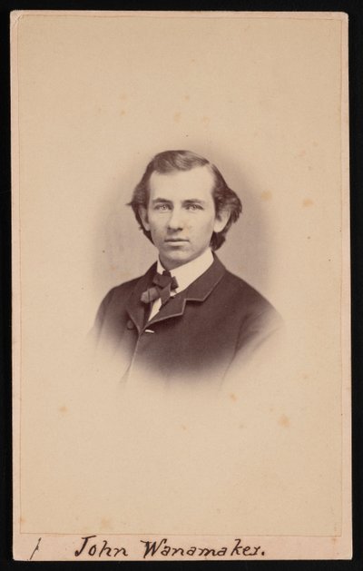 Portrait of John Wanamaker by Charles H Spieler