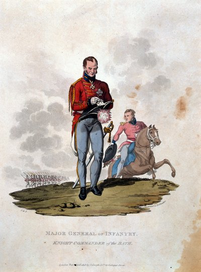 Major General of Infantry Knight Commander of the Bath, from 