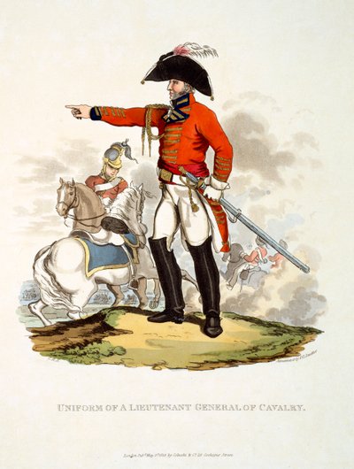 Uniform of a Lieutenant General of Cavalry by Charles Hamilton Smith