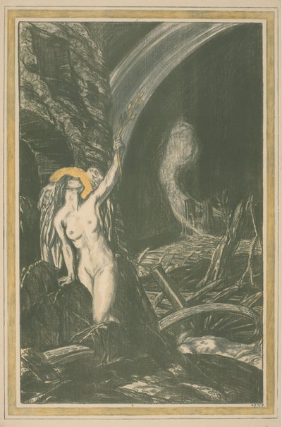 Allegory of the Rebirth of Art After World War I by Charles Haslewood Shannon