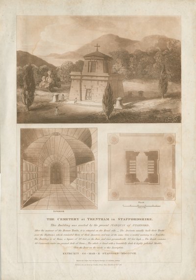 Trentham - The Mausoleum by Charles Heathcote Tatham