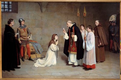 The Last Communion of Joan of Arc (1412-1431) by Charles Henri Michel