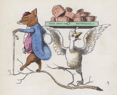 Foxey, Goose & Co, Pastrycooks by Charles Henry (after) Bennett