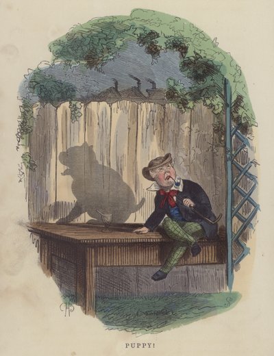 Puppy by Charles Henry Bennett