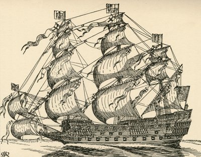 The Sovereign of the Seas by Charles Henry Bourne Quennell
