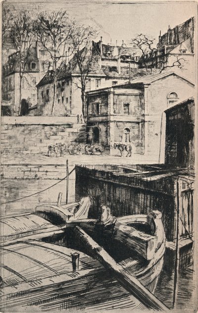Quai des Celestins by Charles Heyman