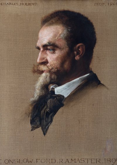 Portrait of E. Onslow Ford, 1901 by Charles Holroyd