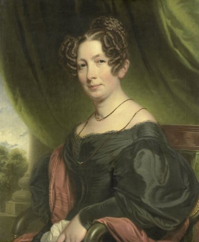 Maria Antoinette Charlotte Sanderson (1782-1859), Wife of Johan Fraser by Charles Howard Hodges