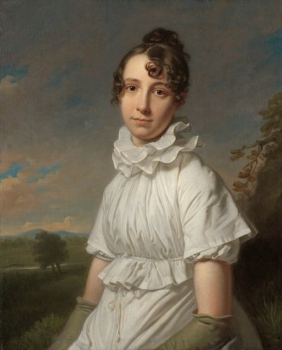 Portrait of Emma Jane Hodges (1789-1868), The Artist