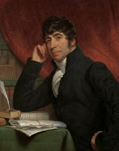 Portrait of Willem Bilderdijk (1759-1831), Poet and Historian by Charles Howard Hodges