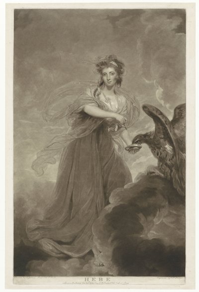 Portrait of Sophie Musters as Hebe by Charles Howard Hodges