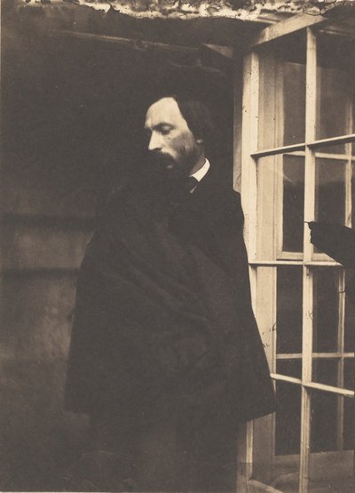 Auguste Vacquerie at Marine Terrace, 1855 by Charles Hugo, Auguste Vacquerie
