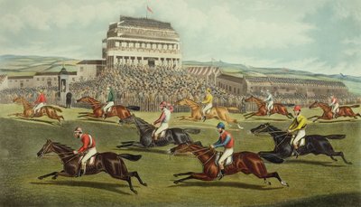 The Liverpool Grand National Steeplechase - Coming In, published 1872 by Charles Hunt