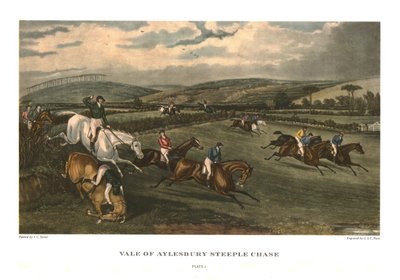 Vale of Aylesbury Steeple Chase, Plate 1 by Charles Hunt