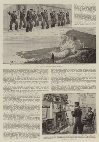 Our Coastguard by Charles J. (after) Staniland