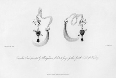 Enamelled jewel presented by Mary Queen of Scots, to George Gordon by Charles J. Smith